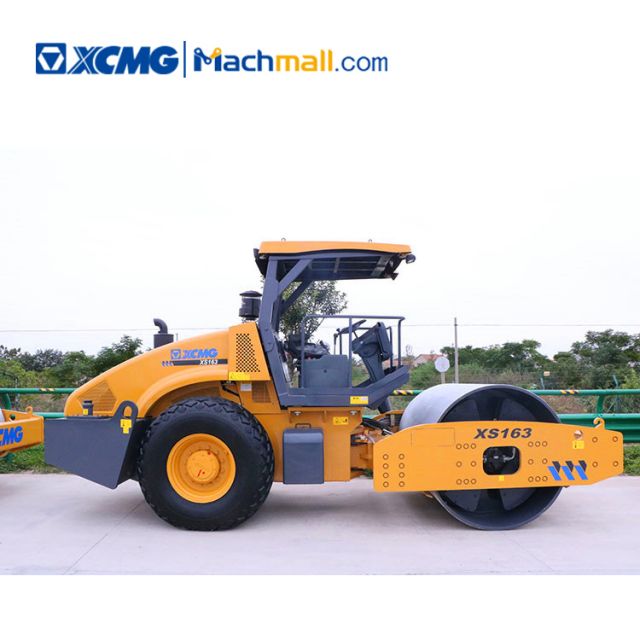 XCMG XS163 16ton single drum road roller for sale