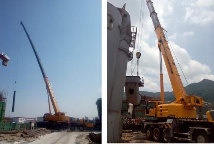 XCMG crane 100 ton XCT100 truck crane for sale