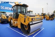 XCMG double drum vibration roller 13 ton XD133 with pdf catalog for sale