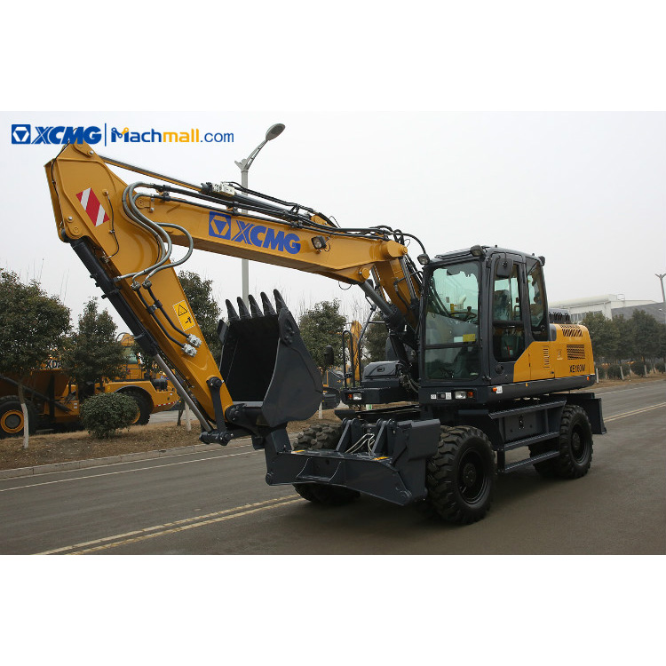 XCMG manufacturer 15 ton wheel excavator XE160W With Euro Stage IV for sale