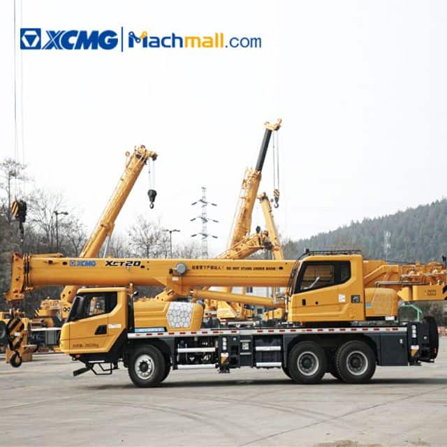 XCMG 20 ton telescopic boom cranes XCT20L5 for sale