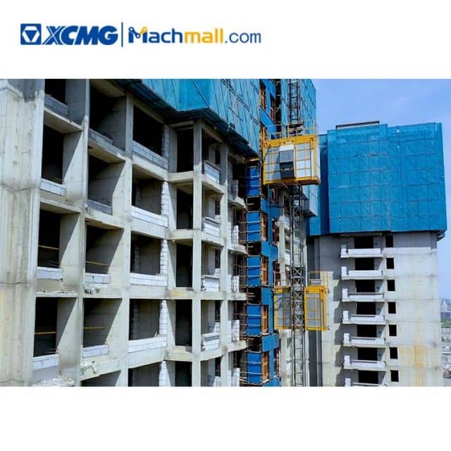 XCMG Official Double Cage Fast Speed Construction Lift Hoist Equipment SC200/200FS1 Price