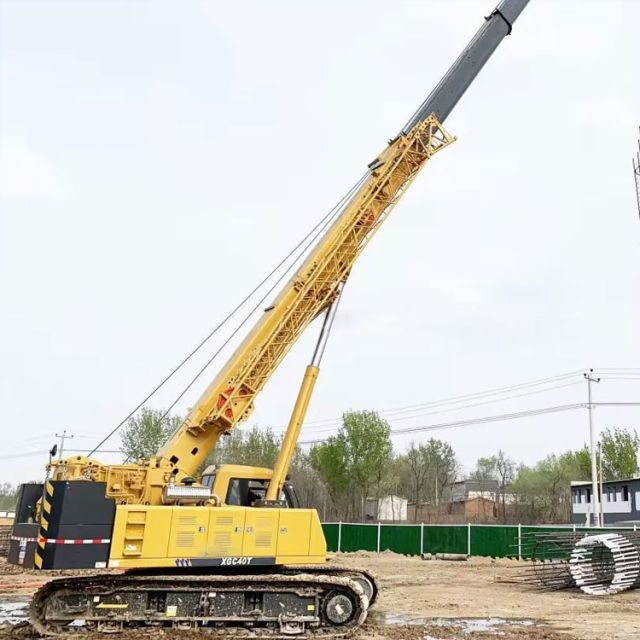 XCMG Official XGC40T Telescopic Crawler Crane for sale
