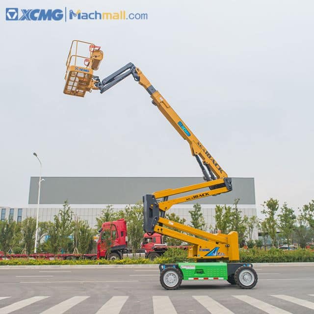 XCMG brand new large load XGA18ACK mobile 18m electrical articulating boom lift for sale