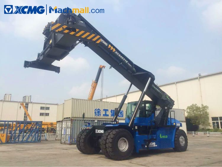 XCMG 45 ton electric reach stacker for container price
