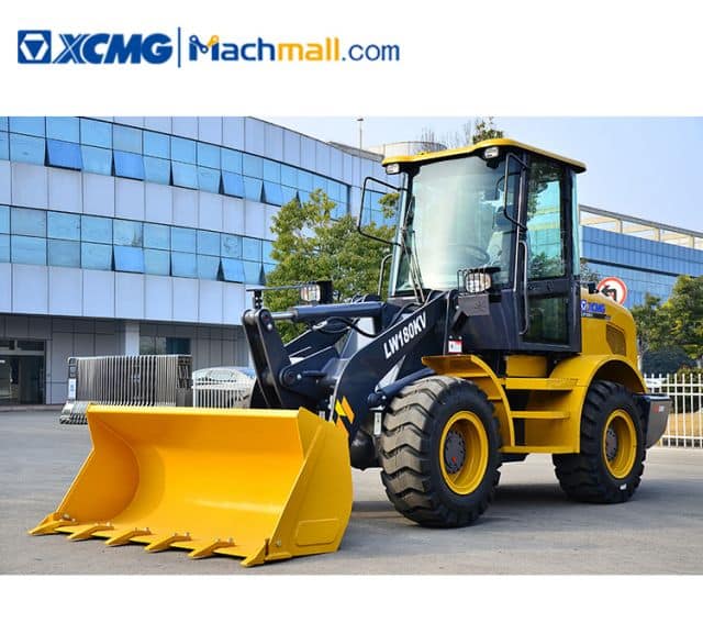 XCMG Official LW180KV 2 Ton Mini Wheel Loader Machine For Sale