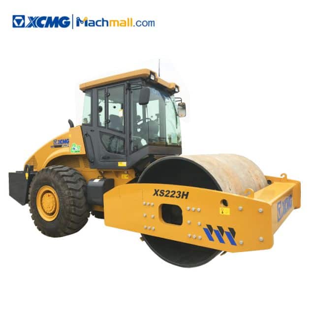 XCMG 22 ton single drum road compactor XS223H price