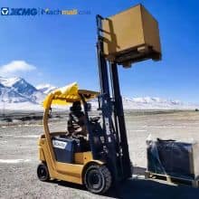 XCMG 3 ton electric forklift 3 - 6m mast height use in cold room -25℃ price