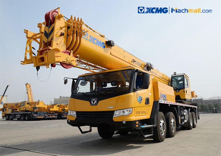 XCMG official 40 ton pickup truck lift crane QY40KC for sale, MACHMALL