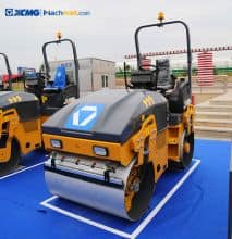 XCMG 3 ton small road roller double drum XMR303 for sale