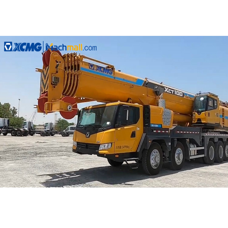 XCMG crane price - XCMG 96m 100 ton mobile crane XCT100 price