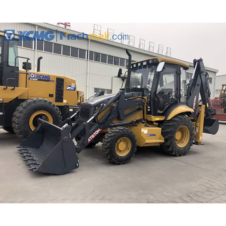XCMG Load 2500kg 1m3 Backhoe Excavator Loader XT870H with 4in1 bucket price