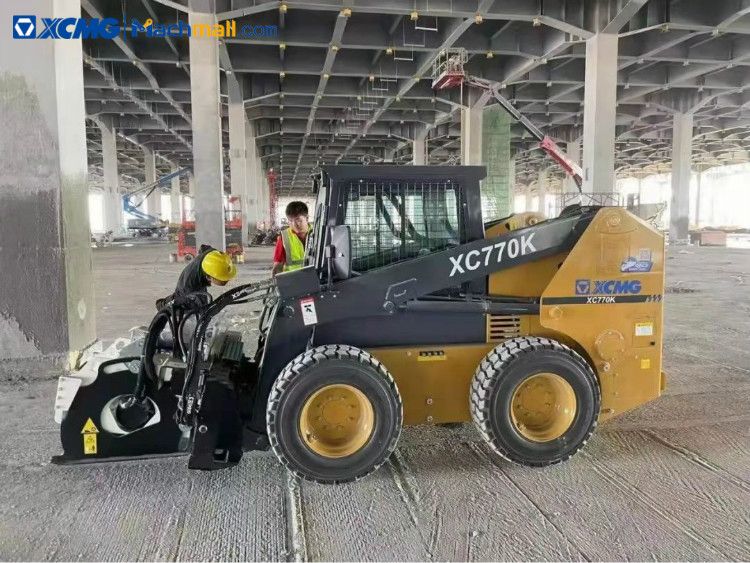 XCMG Asphalt Concrete Milling Machine skid steer loader with cold