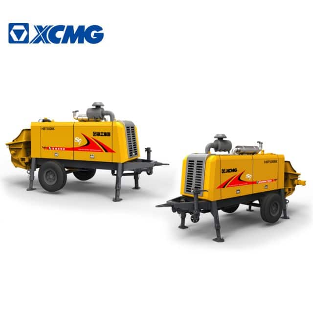 XCMG Manufacturer Chinese Concrete Pumps HBT5008K Trailer Mount Concrete Pump Machine Price