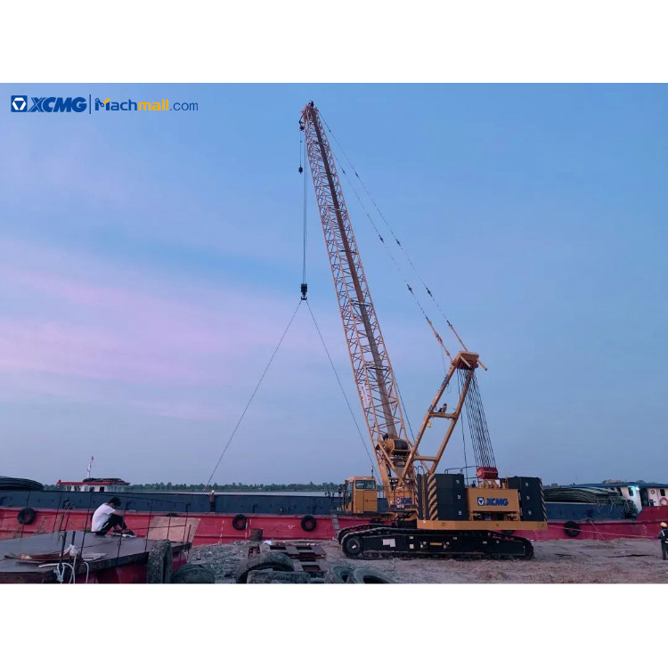 China XCMG hydraulic crawler crane 80 ton XGC85 price