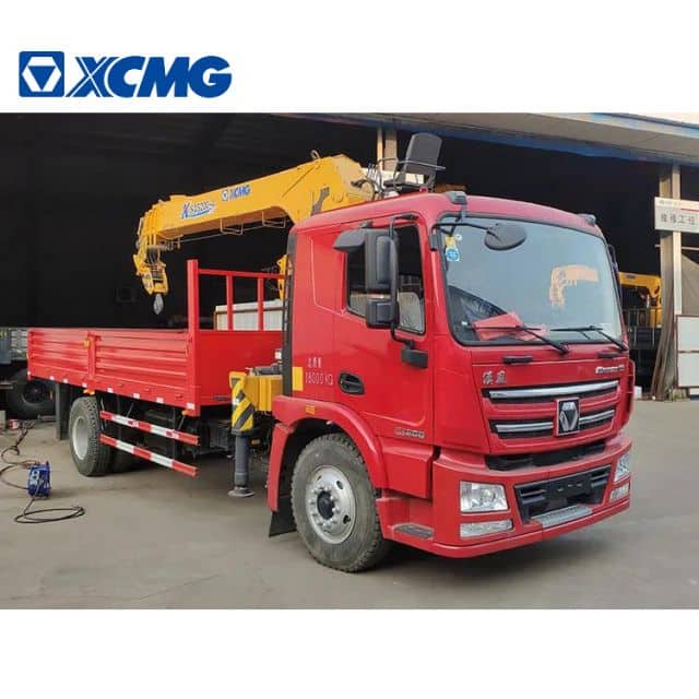 XCMG Official 8 Ton Small Truck Mount Crane SQS200-4 China Pickup Truck Mounted Crane for Sale