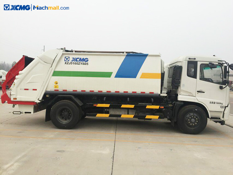 XCMG 8 Ton 12.5m3 Compressed Garbage Truck XZJ5160ZYSD5 For Sale