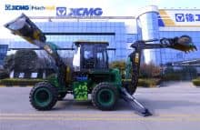 XCMG Backhoe Loader with Customized Chinese Style Paint price
