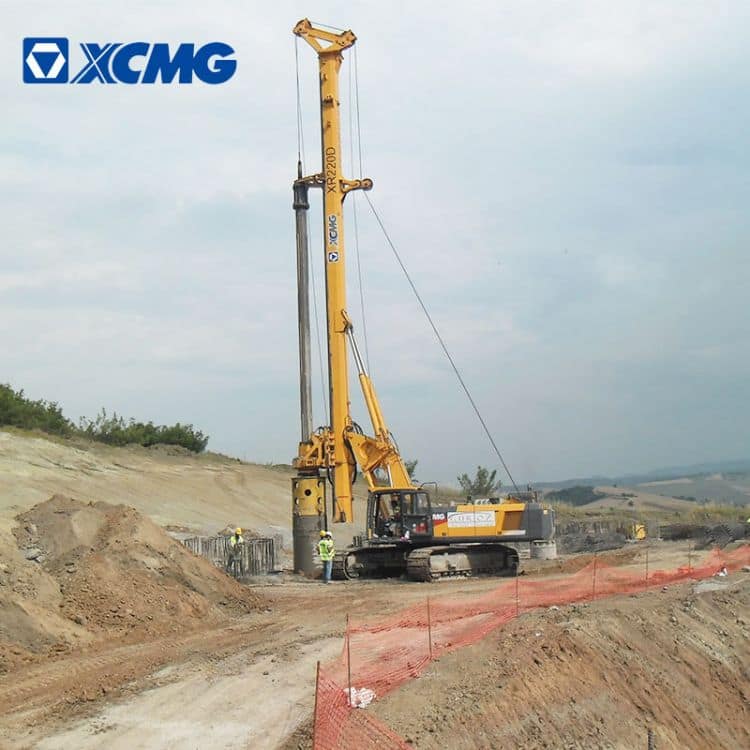 XCMG XR220D Pile Machine Rotary Drilling Rig Construction Machinery