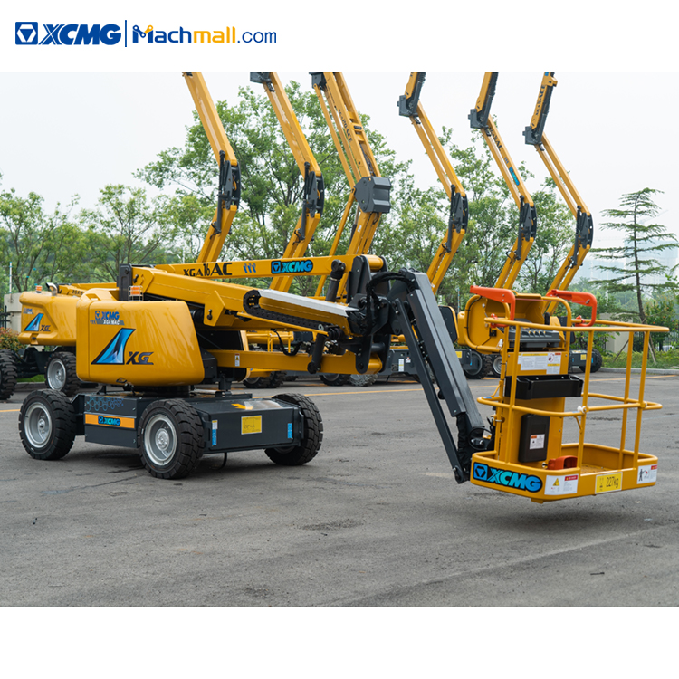 XCMG XGA16AC 16m crank arm articulated electric mobile lifting work platform for sale