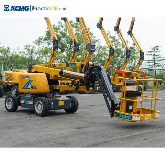 XCMG XGA16AC 16m crank arm articulated electric mobile lifting work platform for sale