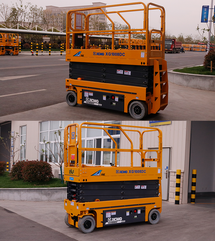 XCMG 10m Hydraulic Platform XG1008HD Mobile Lifting Work Platform