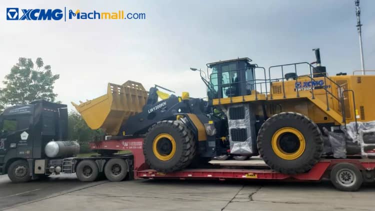 LW1200KN wheel loader for sale | XCMG 12 ton 6.5m3 418kw heavy loader price