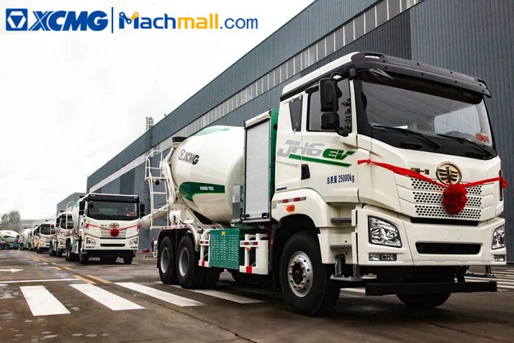 XCMG factory 10 cubic meters concrete mixer truck G10V price, MACHMALL