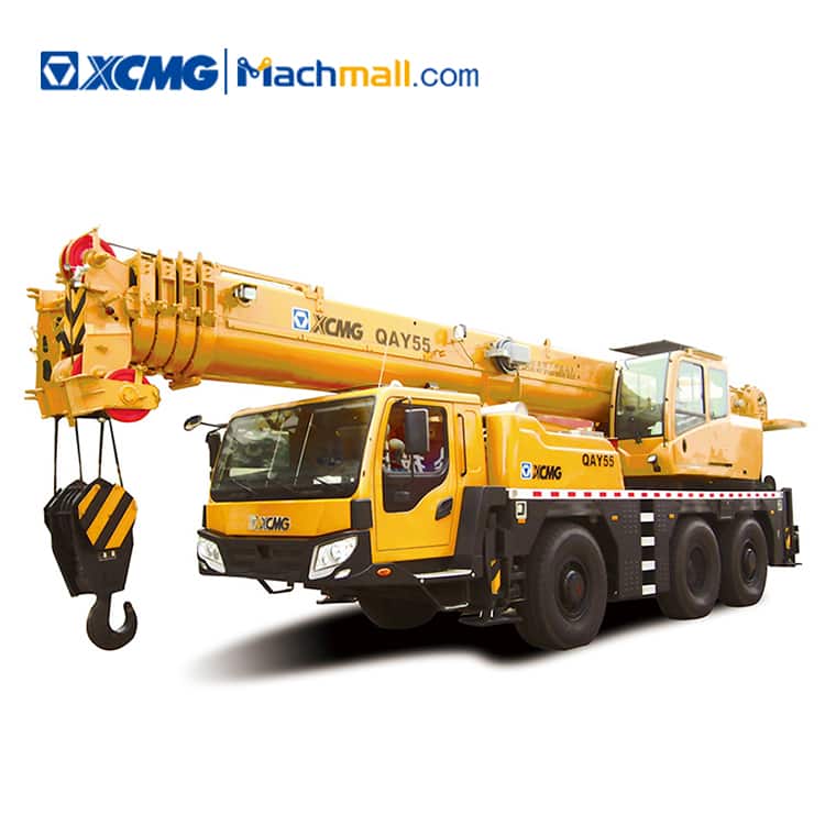XCMG factory 55 ton QAY55 all terrain crane machine for sale