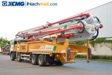 XCMG concrete pump machine diesel with HOWO chassis HB58V for sale