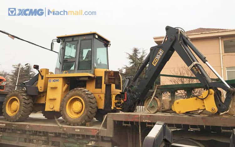 XCMG Backhoe Loader with Customized Chinese Style Paint price