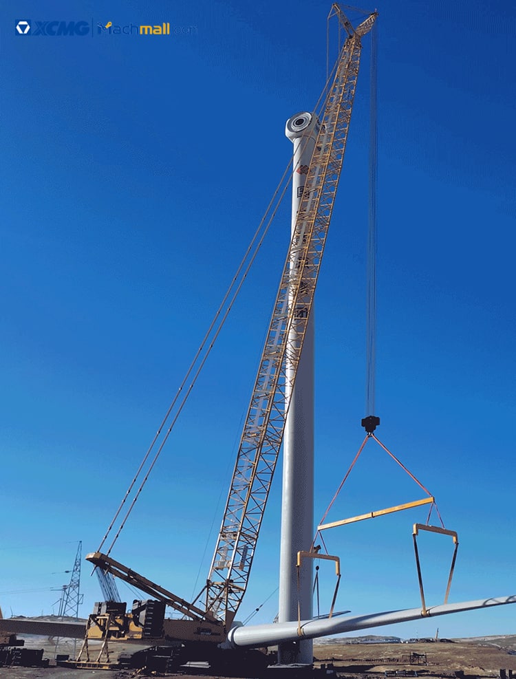 500 ton XCMG telescopic crawler crane XGC500 for sale