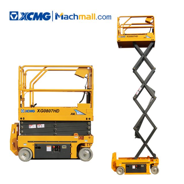 XCMG scissor lift XG0807HD small hydraulic scissor lift price