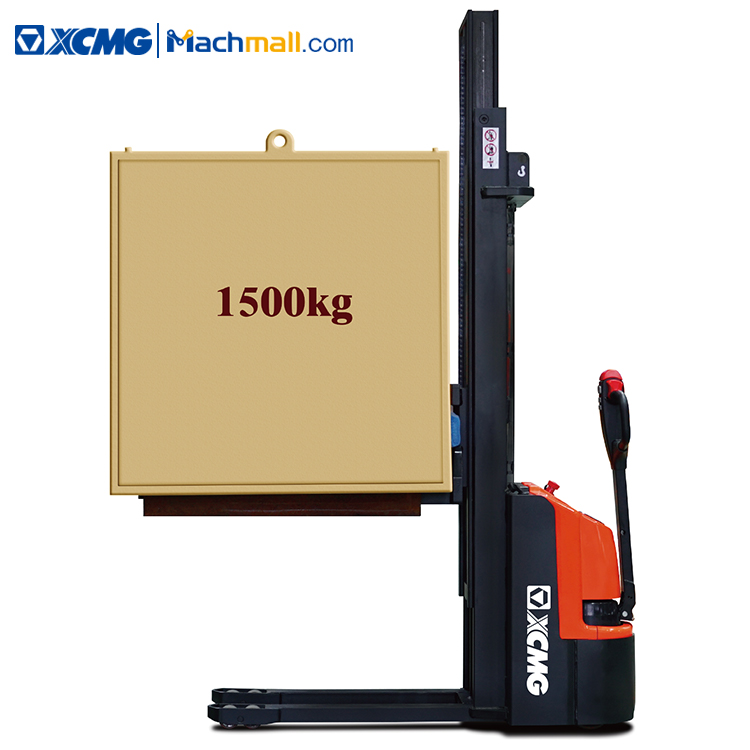 XCMG official XCS-PW15 lift truck 1.5 ton stacker for narrow warehouse sale