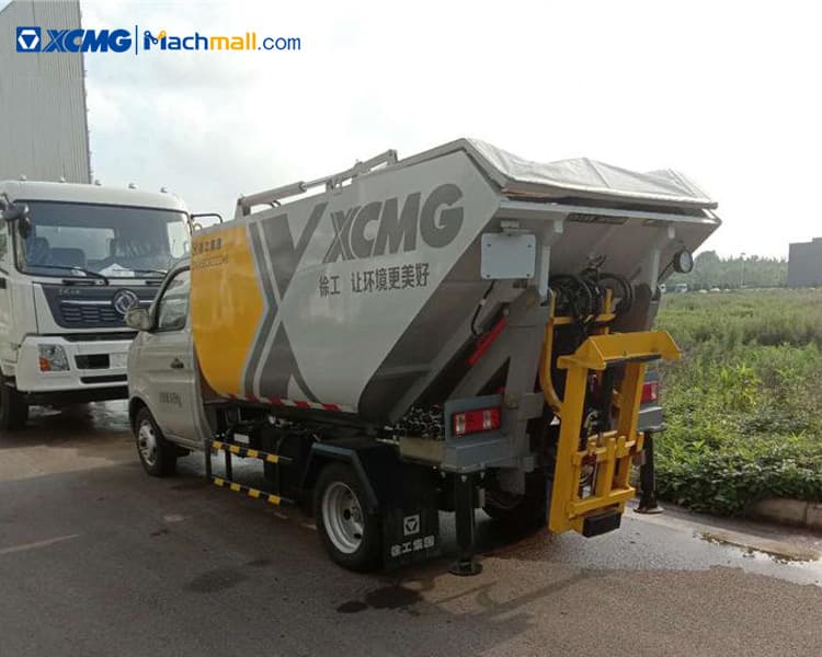 XCMG 3 ton compactor dump garbage truck for sale