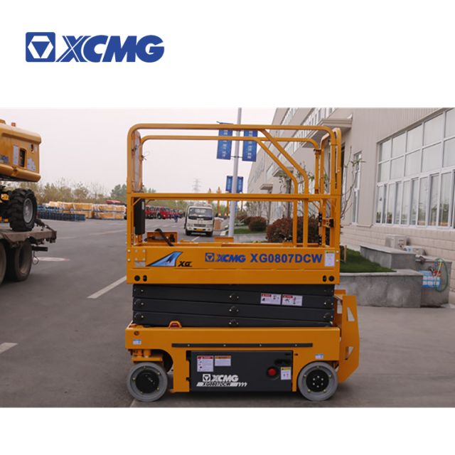 XCMG official 8m scissor lift platform XG0807DCW for sale