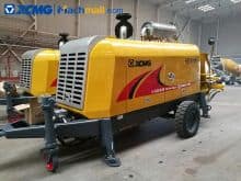 China Brand XCMG Trailer concrete pump HBT9018V sale in Philippines