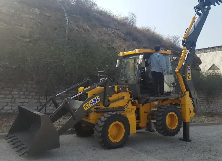 XCMG Offical 2.5t Mini Backhoe Loaders WZ30-25 For Sale