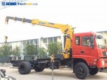 XCMG 10 ton telescopic arm trailer with crane price