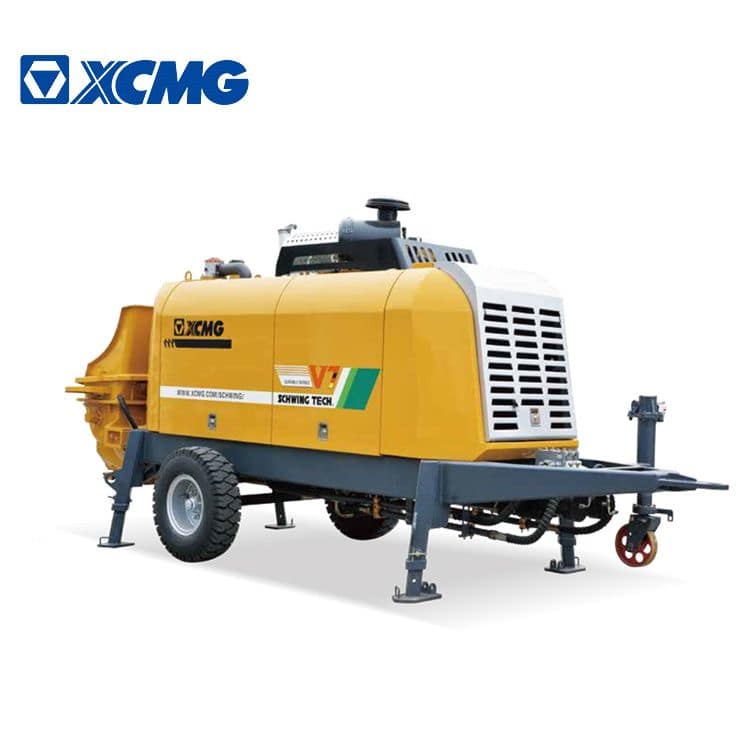 XCMG Official HBT10020V China brand Concrete Machinery trailer concrete pump for sale