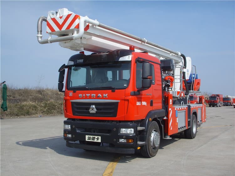XCMG official rescue fire truck 32m DG32K2 China mini aerial platform fire truck for sale