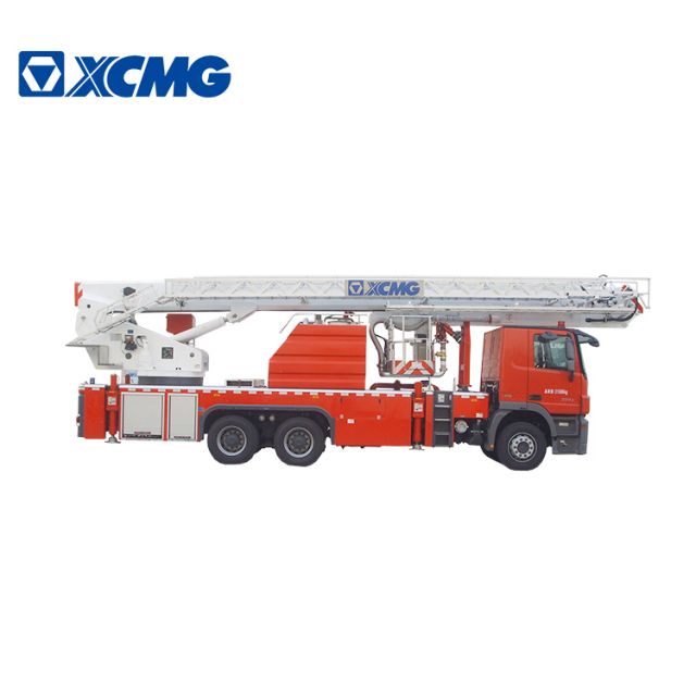 XCMG official 6x4 aerial platform fire truck DG34M1 34m fire fighting truck with Benz chassis price