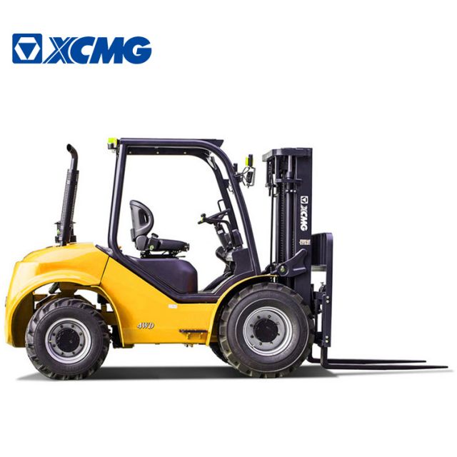 XCMG official 4.5 ton electric forklifts FB45-AZ1 China wheels batteries forklift truck for sale