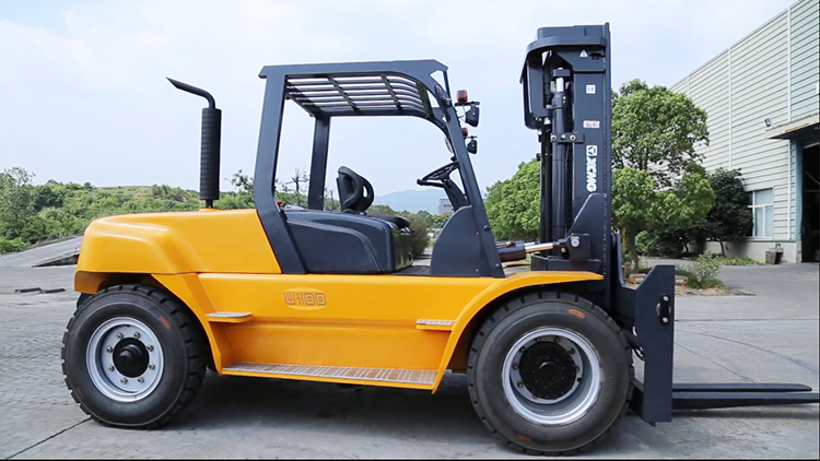 XCMG 10 Ton Forklift Trucks China Heavy Duty Forklift Machine With
