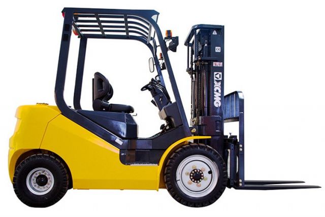 XCMG Diesel Forklift Truck 2.5 Ton Fork Lift Trucks FD25T Forklifts With Isuzu Engine Diesel Price