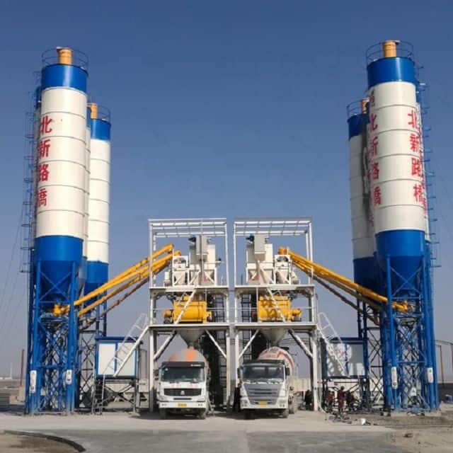 XCMG China Concrete Batching Plant High Capacity HLS270V 270m3 Batching Concrete Plant For Sale