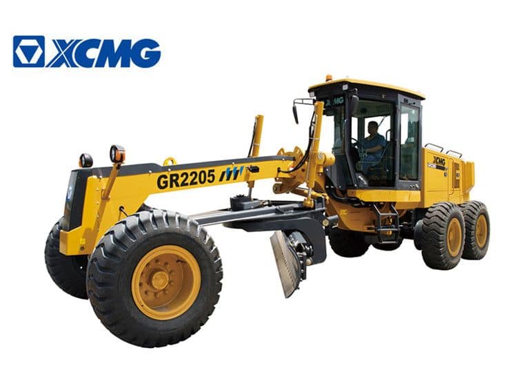 XCMG Motor Graders 220 HP China Road Construction Machines GR2205 With Hydraulic Pump Price