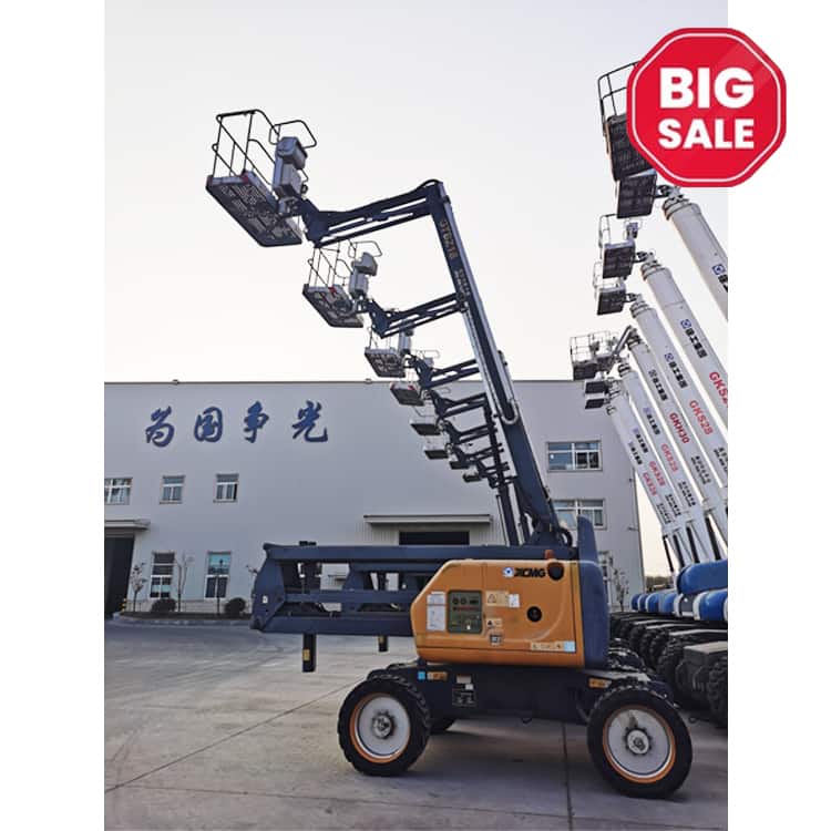 XCMG official 18m cheap articulated boom lift GTBZ18 China discount boom lift equipment on sale