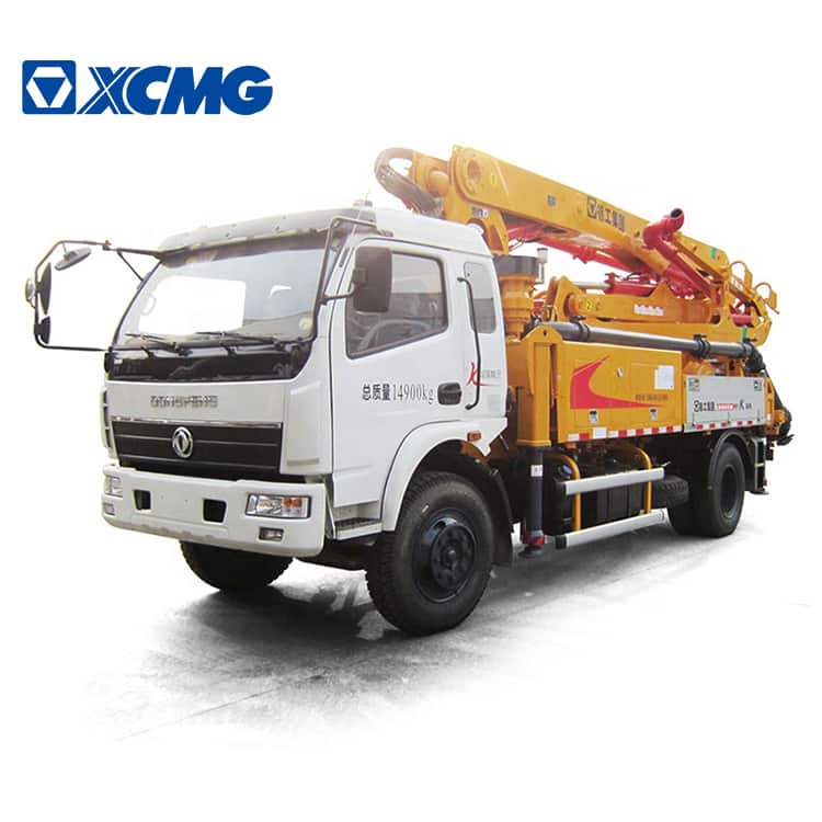 XCMG Official concrete machinery 37m diesel concrete pump truck with spare parts HB37K for sale