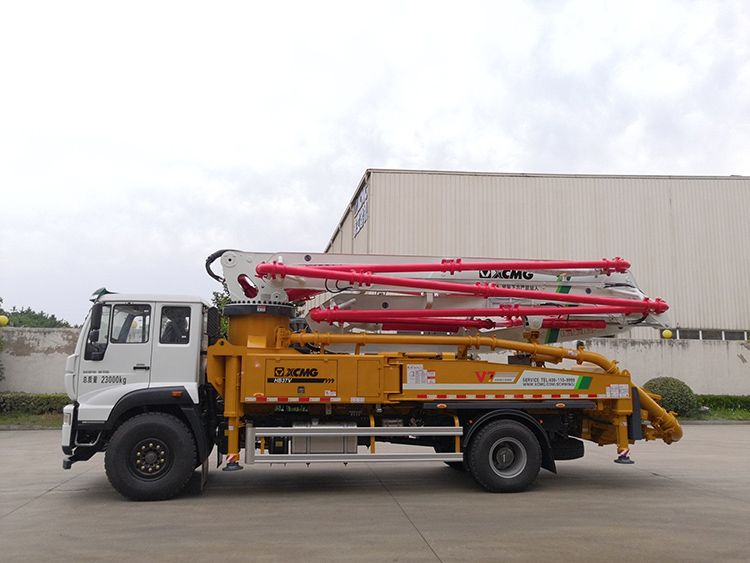 XCMG Official HB37V 37m Small Concrete Pump Trucks for Sale, MACHMALL